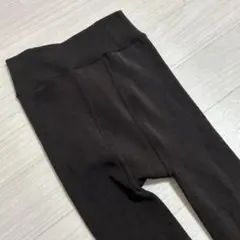 マ*ン様 裏起毛ハイウエストレギンス 茶色