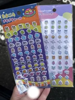 たまごっち プチプチシール ぷっくり ぷくぷく 立体 2点セット