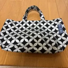 一澤信三郎帆布 トートバッグ 七宝柄のサムネイル