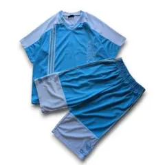 90's adidas アディダス セットアップ ハーフパンツ 半袖シャツ