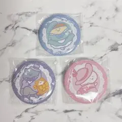 【お文具といっしょ お文具さん プリンさん あそーとこれくしょん 缶バッジ】