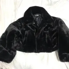 【nui nullu】 2WAYショートファージャケット