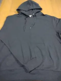 バックプリント 黒　パーカー 3L