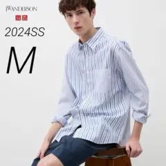 UNIQLO JW ANDERSON ストライプ長袖シャツ M