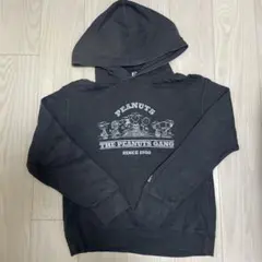 PEANUTS ブラック パーカー