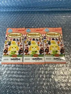 どうぶつの森 amiiboカード第4弾 3パックセット