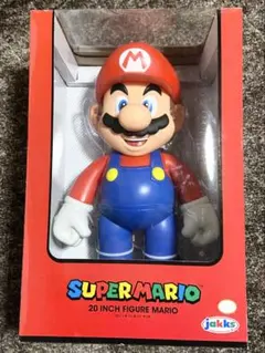スーパーマリオ 20インチ フィギュア マリオ