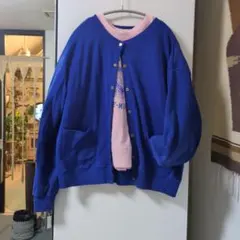 relume　コットンフライスコンパクトカーディガン