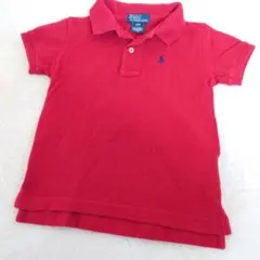【ポロラルフローレン】 キッズ　子供用 ポロシャツ 85〜90サイズ　赤