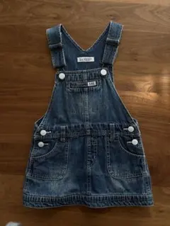 Lee ジャンバースカート 100cm インディゴ