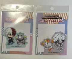 ヒロアカ　轟焦凍　荼毘　ダイカットスマホステッカー　ちびゴジラの逆襲