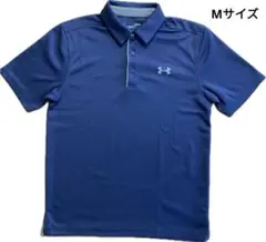 アンダーアーマー ゴルフポロシャツ/ネイビー/Mサイズ