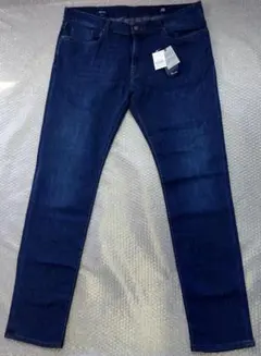 【タグ付】Faconnable 40インチ デニムパンツ ストレッチ　ブルー