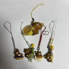 リラックマ ストラップ チャーム ご当地 平成レトロ