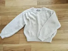 ZARA クリーム色 ニット セーター 長袖