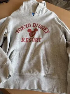 東京ディズニーリゾート グレーパーカー Lサイズ