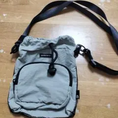 ROOTOTE 軽量 ポシェット 斜め掛け ショルダー　グレーのサムネイル