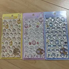 ちいかわ　ボンボンドロップシール　3種セット