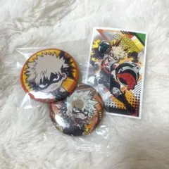 僕のヒーローアカデミア　キラキラ缶バッジ　爆豪勝己 僕のヒーローアカデミア キラキラ缶バッジ 爆豪勝己 2個セット