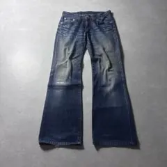 brappers y2k vintage flared denim T0087 - メルカリ