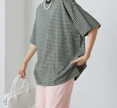 forksy. ボーダーTシャツ