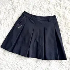 ブリーフィング スカート インナーパンツつき カーキ S プリーツ