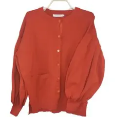 AMERICAN HOLIC カーディガン M テラコッタ オレンジ 秋冬