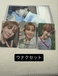 BOYNEXTDOOR The Action CD トレカ　ウナク