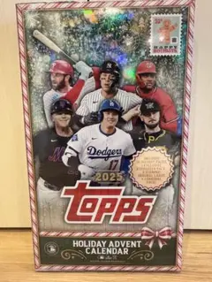 日本未発売2025 topps holiday advent calendar