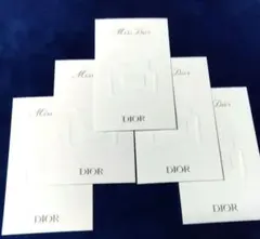 Dior ムエット　ディオール　カード　香水　サンプル　試香紙 ５枚