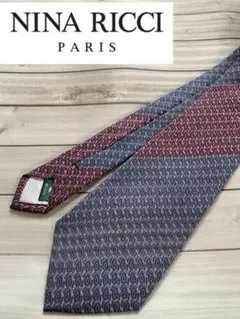 NINARICCI ニナリッチ　ネクタイ　ペイズリー柄　ヴィンテージ風