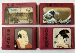 永谷園浮世絵カードコレクション （広重￼•北斎•写楽•歌麿￼）のサムネイル