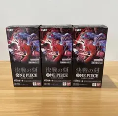 ONE PIECEカードゲーム 決戦の刻 3BOX 新品未開封テープカット - メルカリ