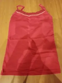 キャミソール　赤