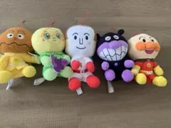 アンパンマンキャラクターぬいぐるみ 5体セット