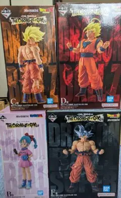 【おまけ付き】 一番くじ ドラゴンボール 上位賞 フィギュア 4種セット あ*店様 【おまけ付き】 一番くじ ドラゴンボール 上位賞 フィギュア 4