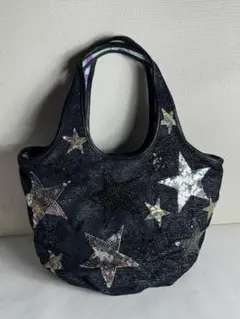 JIMMY CHOO スタースタッズ パテントトートバッグ - メルカリ