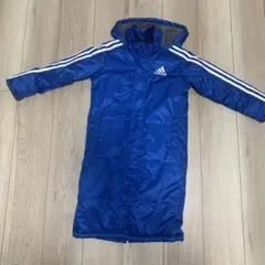 adidas CLIMASTORM ベンチコート 青