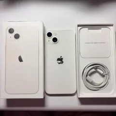 iPhone13 128GB SIMフリー　starlight 本体