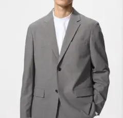 【2024年モデル】UNIQLO ユニクロ　感動ジャケット　05グレー　L