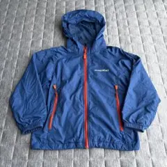 mont-bell キッズジャケット 青　クリマプラス　110