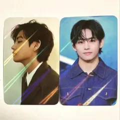 【BTS】‪☆163-16B☆フォトカード ホログラム V テヒョン 2枚セット