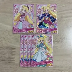 おねがいアイプリ2だん　いのり・あおい・ぐみ・おりびあ　⭐︎3・⭐︎2