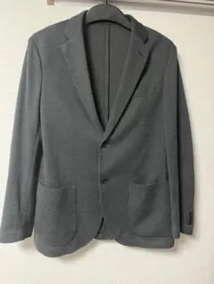 ユニクロ　コンフォート2Bジャケット　ダークグレー　UNIQLO Lサイズ