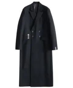 shareef 20aw ダブル　ピークドラペル　チェスターコート　マキシ丈