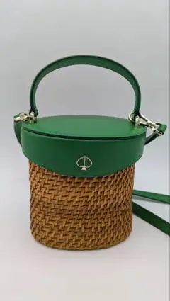 2026年最新】kate spade new york カラー：グリーン系 レディース かご