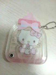 ハローキティ 哺乳瓶型 アクリルキーホルダー