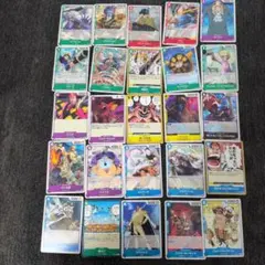 ⑨ワンピースカードゲーム まとめ売り 25枚セット - メルカリ