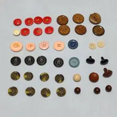 昭和レトロ ボタン