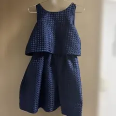 美品　ラルフローレン　ネイビー フォーマル ワンピース